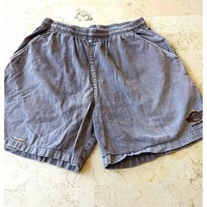 Crazy Shirts Hawaiian Original Men's M Chocolate Shorts Drawstring Pockets Logo